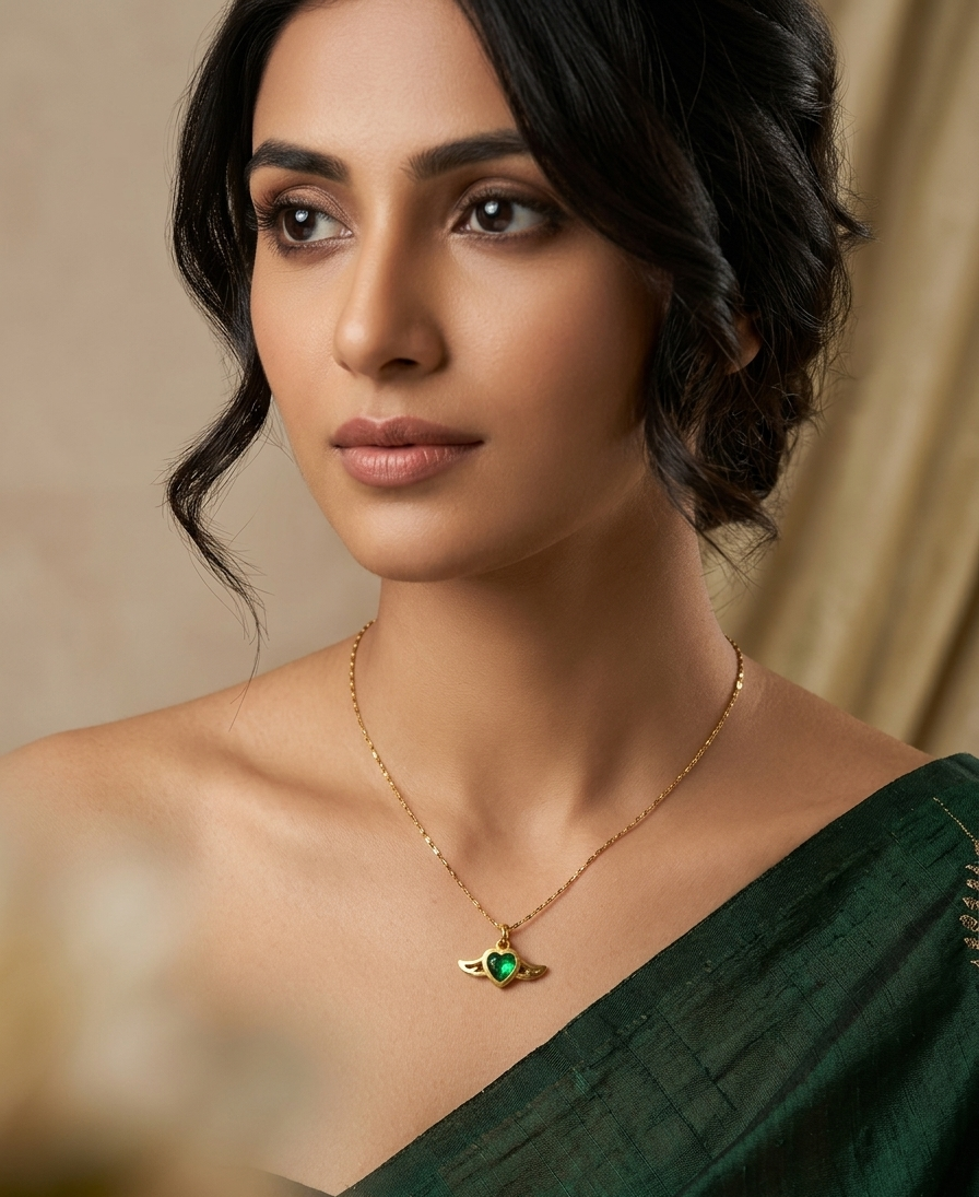Green Heart Pendant